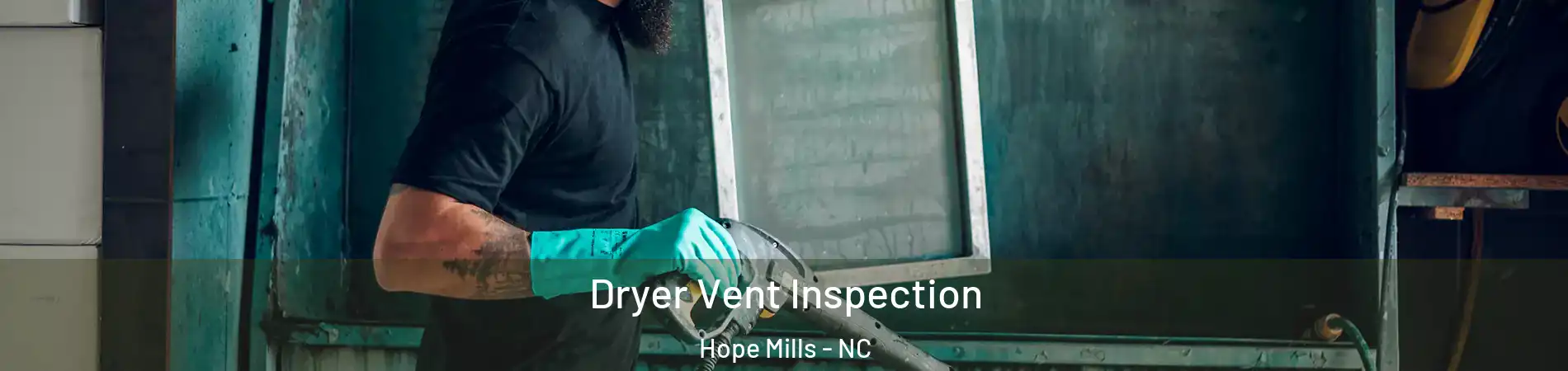  Dryer Vent Inspection Hope Mills - NC