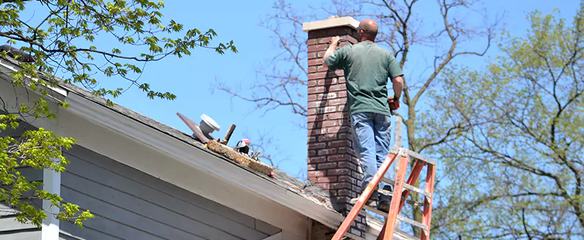 Vinyl and PVC Chimney Flashing Installation in Hope Mills, NC