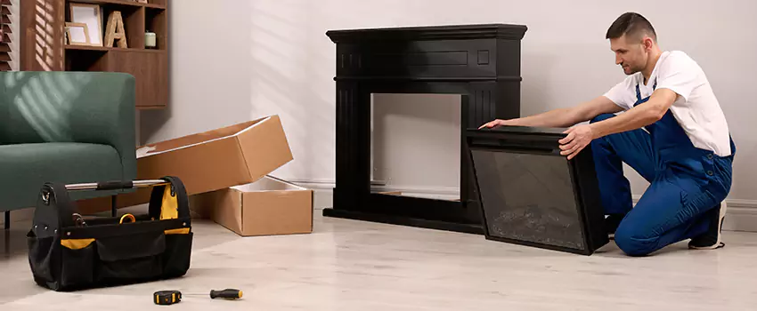 Old Rusted Metal Fireplace Repair And Replacement in Hope Mills, NC