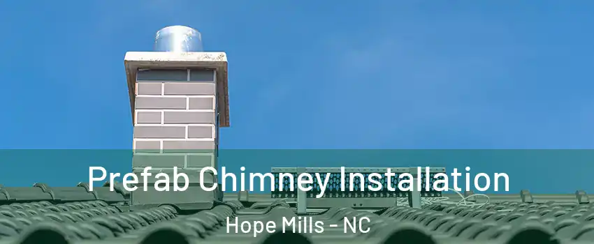  Prefab Chimney Installation Hope Mills - NC